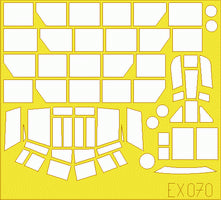 Eduard EDEX070 1:48 Junkers Ju-52/3m canopy