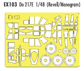 Eduard EDEX103 1:48 Dornier Do-217E