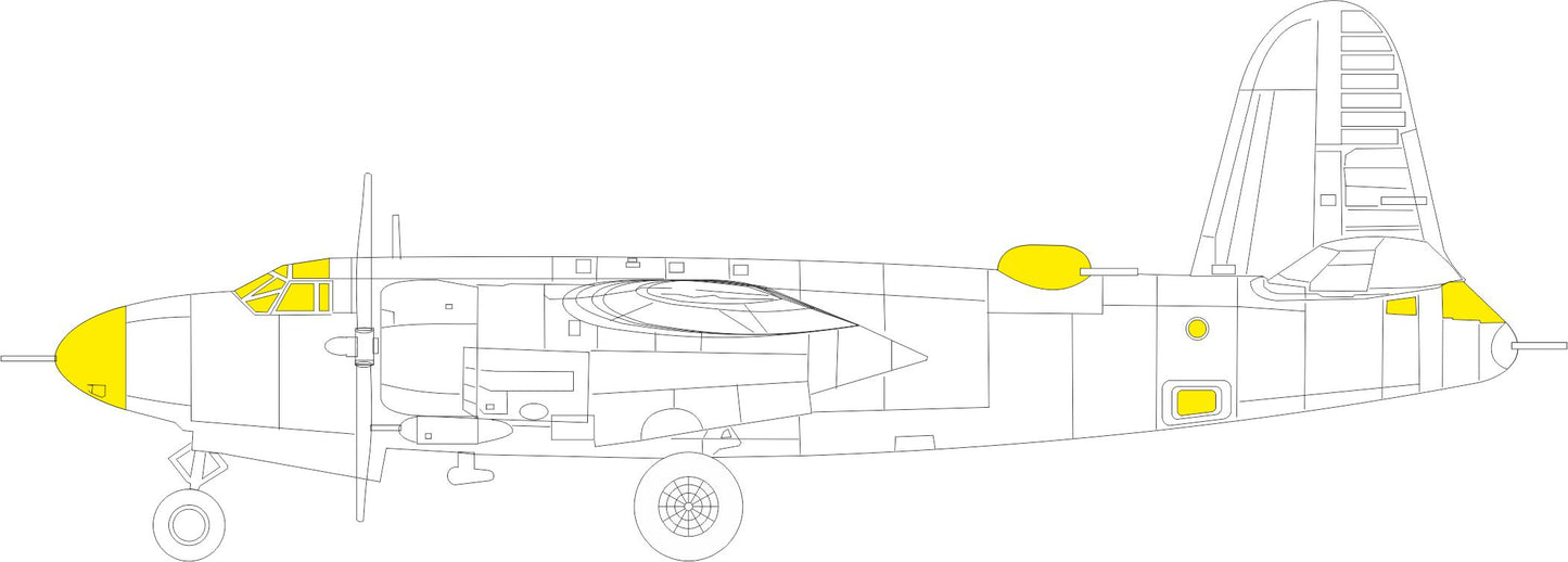 Eduard EDEX1045 Martin B-26B Marauder TFace 1:48
