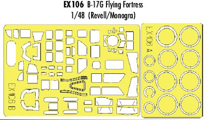 Eduard EDEX106 1:48 Boeing B-17G Flying Fortress