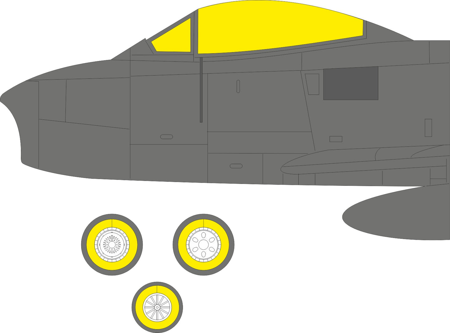 Eduard EDEX1090 North-American F-86F-25/30 1:48