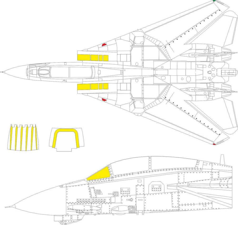 Eduard EDEX1103 Grumman F-14D Tomcat 1:48