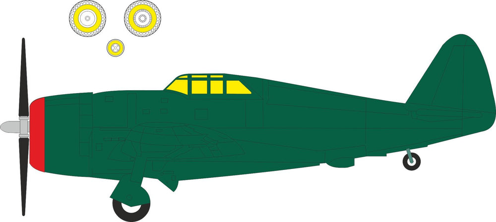 Eduard EDEX1143 Republic P-47D Thunderbolt Razorback 1:48