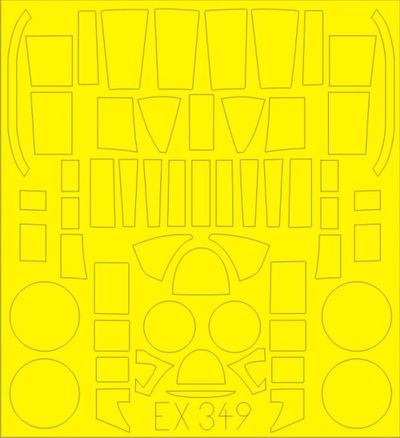 Eduard EDEX349 1:48 Northrop P-61A 'Black Widow'