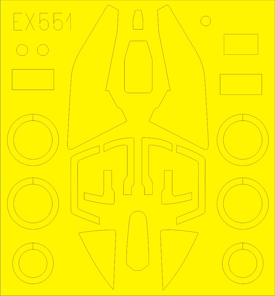 Eduard EDEX551 1:48 Sukhoi Su-17M3/M4