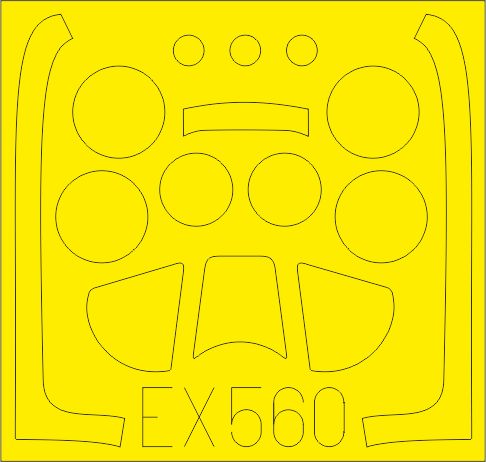 Eduard EDEX560 1:48 North-American P-51D Mustang