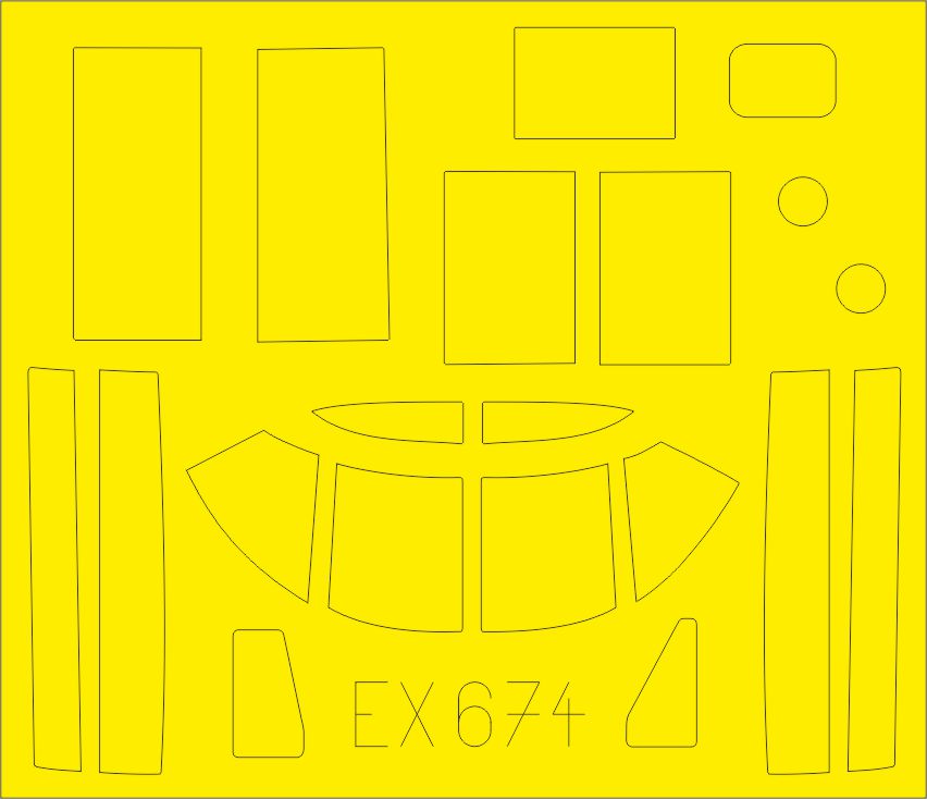 Eduard EDEX674 1:48 Douglas B-26B-50 Invader