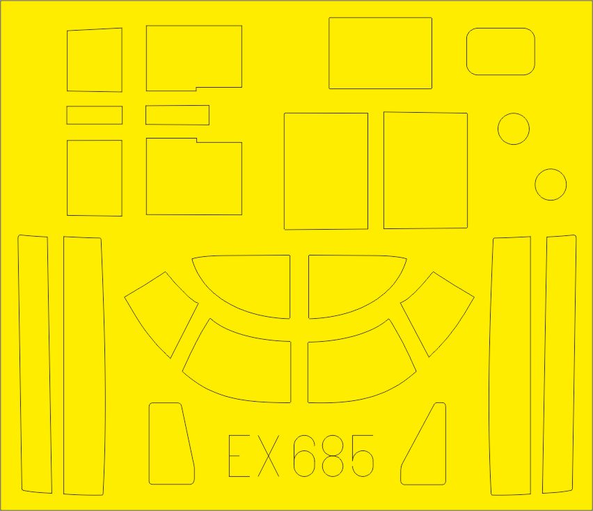 Eduard EDEX685 1:48 Douglas A-26B