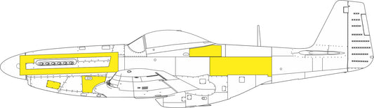 Eduard EDEX953 1:48 North-American P-51D Mustang surface panels