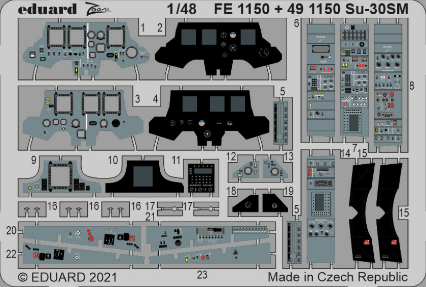 Eduard EDFE1150 1:48 Sukhoi Su-30SM