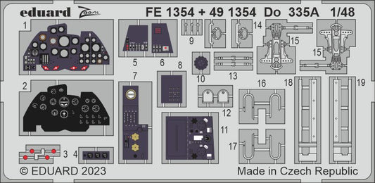 Eduard EDFE1354 1:48 Dornier Do-335A Pfeil