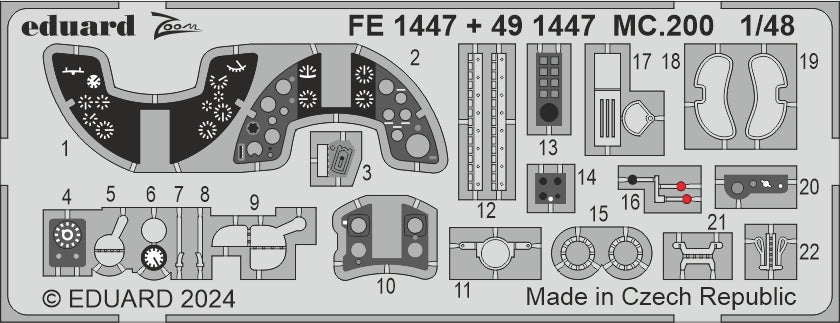 Eduard EDFE1447 Macchi C.200 Saetta 1:48