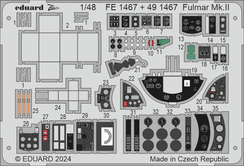 Eduard EDFE1467 Fairey Fulmar Mk.II 1:48