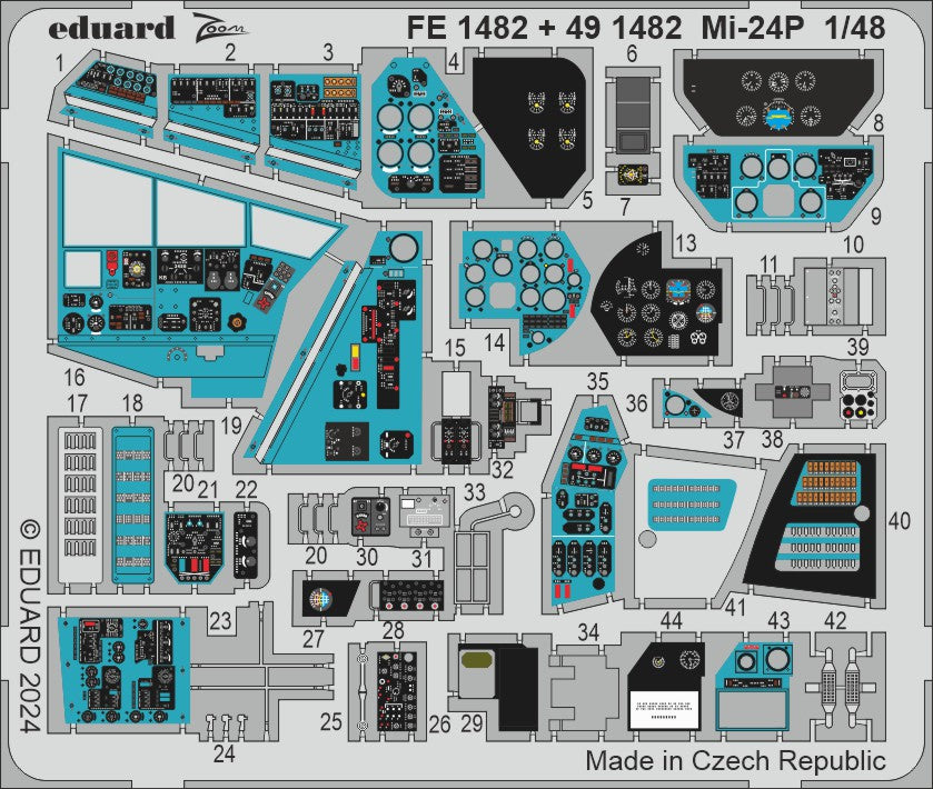 Eduard EDFE1482 Mil Mi-24P 1:48