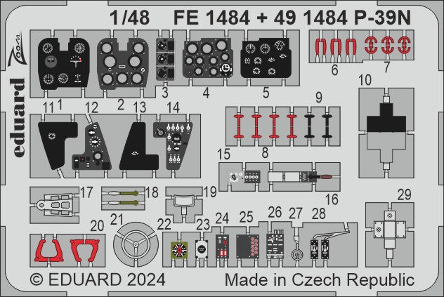Eduard EDFE1484 1:48 Bell P-39N Airacobra