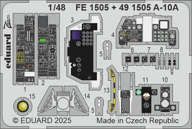 Eduard EDFE1505 Fairchild A-10A Thunderbolt II 1:48