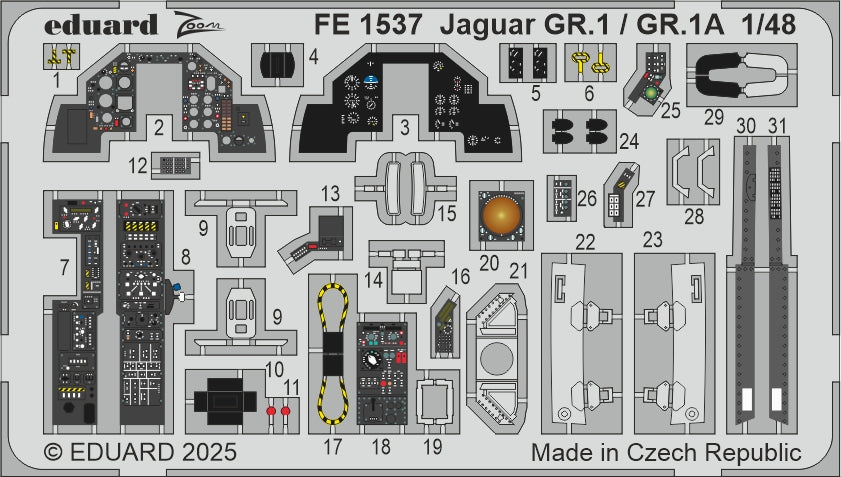 Eduard EDFE1537 Sepecat Jaguar GR.1/GR.1A 1:48