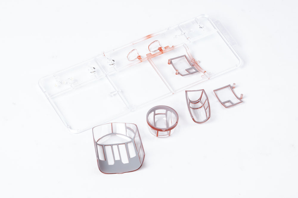 Eduard EDJX288 1:32 North-American B-25H Mitchell TFace canopy frame paint mask
