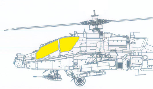 Eduard EDJX327 Bell/Boeing AH-64A Apache Early 1:35