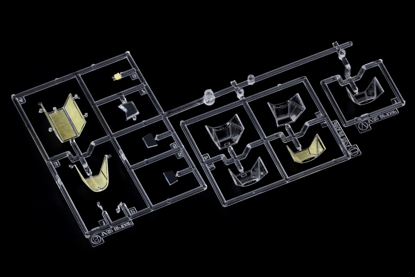 Eduard EDJX331 1:32 Messerschmitt Bf-109F-2 TFace canopy frame paint mask