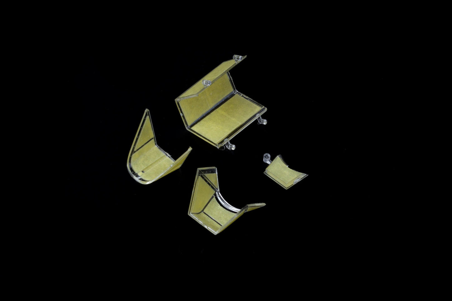 Eduard EDJX333 1:32 Messerschmitt Bf-109F-4 TFace canopy frame paint mask
