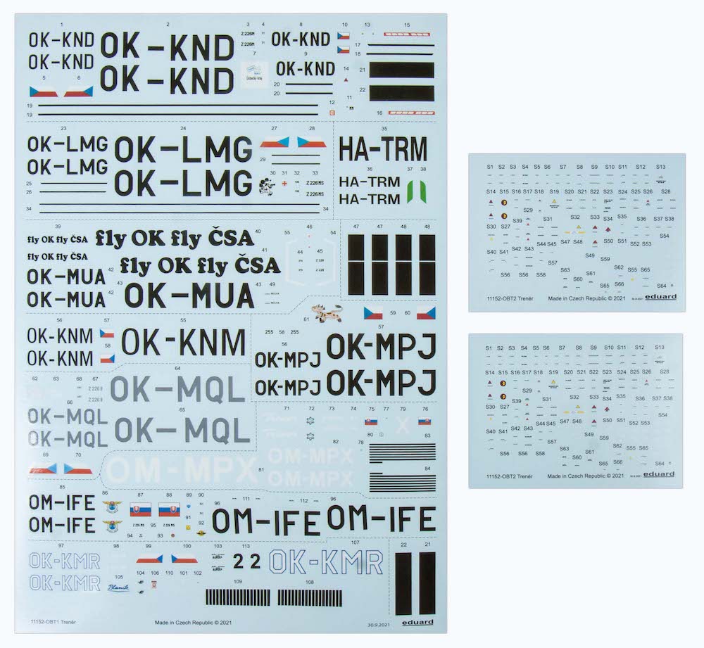 Eduard EDK11152 Zlin Z-226 Trener Limited Ed 1:48