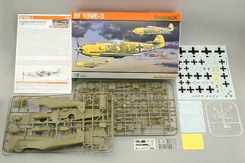 Eduard kits EDK3002 1:32 Messerschmitt Bf-109E-3 Profipack