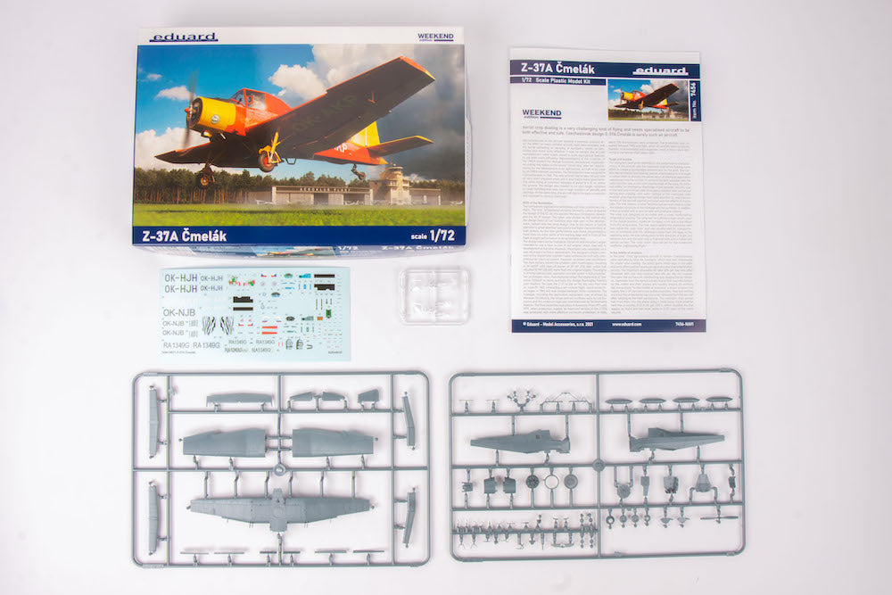 Eduard EDK7456 Let Z-37A Cmelak Weekend Edition 1:72