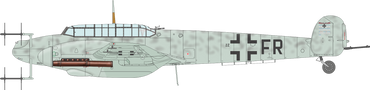 Eduard EDK7465 Messerschmitt Bf-110G-4 Weekend Edition 1:72