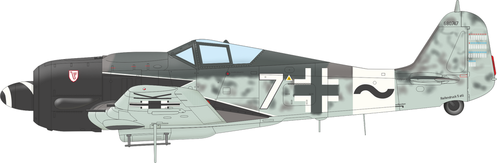 Eduard EDK7467 Focke-Wulf Fw-190A-8/R2 Weekend Edition 1:72