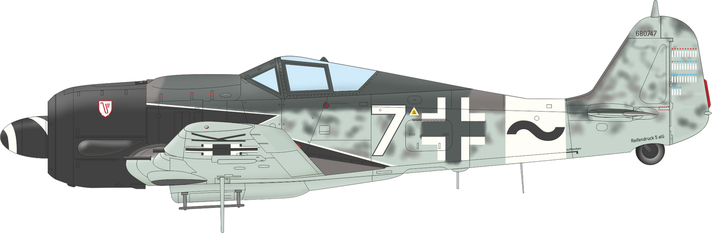 Eduard EDK7467 Focke-Wulf Fw-190A-8/R2 Weekend Edition 1:72