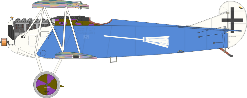 Eduard kits EDK8136 1:48 Fokker D.VII