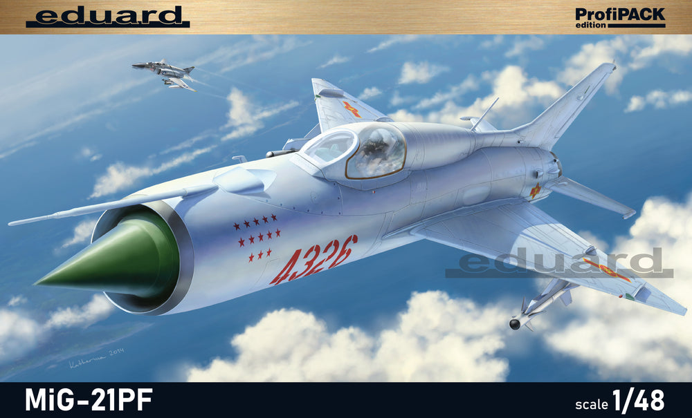 Eduard EDK8236 Mikoyan MiG-21PF ProfiPACK 1:48