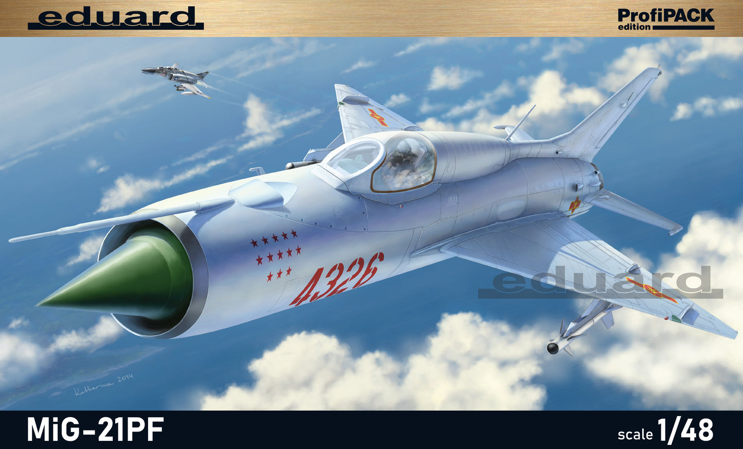 Eduard EDK8236 Mikoyan MiG-21PF ProfiPACK 1:48
