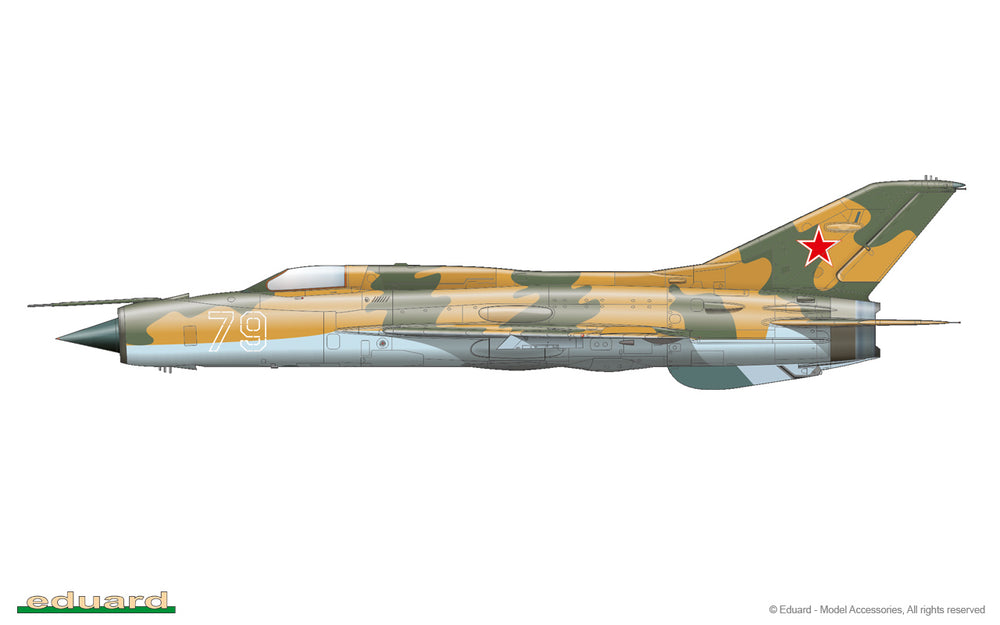 Eduard EDK8236 Mikoyan MiG-21PF ProfiPACK 1:48