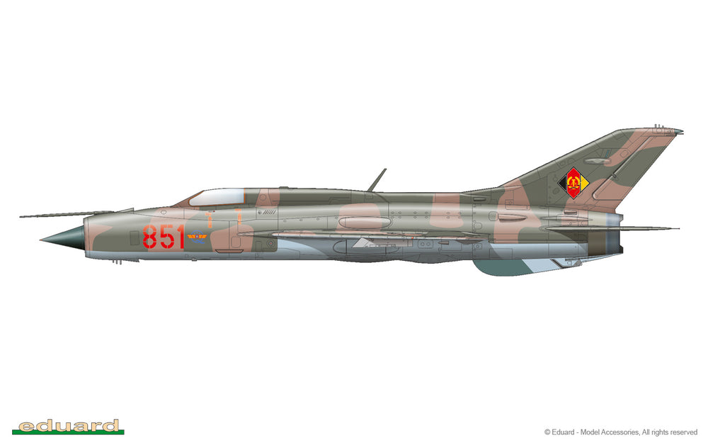 Eduard EDK8236 Mikoyan MiG-21PF ProfiPACK 1:48