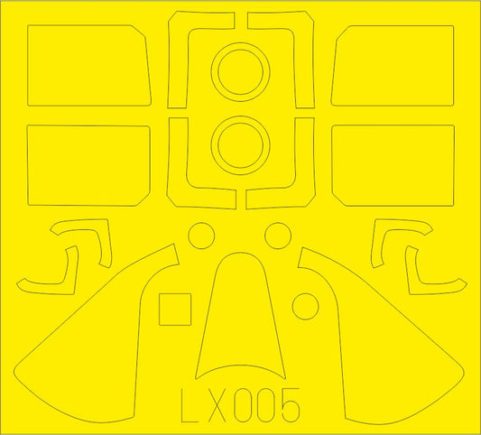 Eduard EDLX005 1:24 Grumman F6F-5 Hellcat