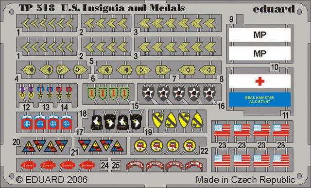 Eduard EDTP518 1:35 U.S
