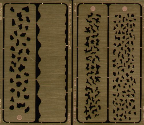 Eduard EDXF564 1:48 Blotch-Small 'Mottle Mask' set