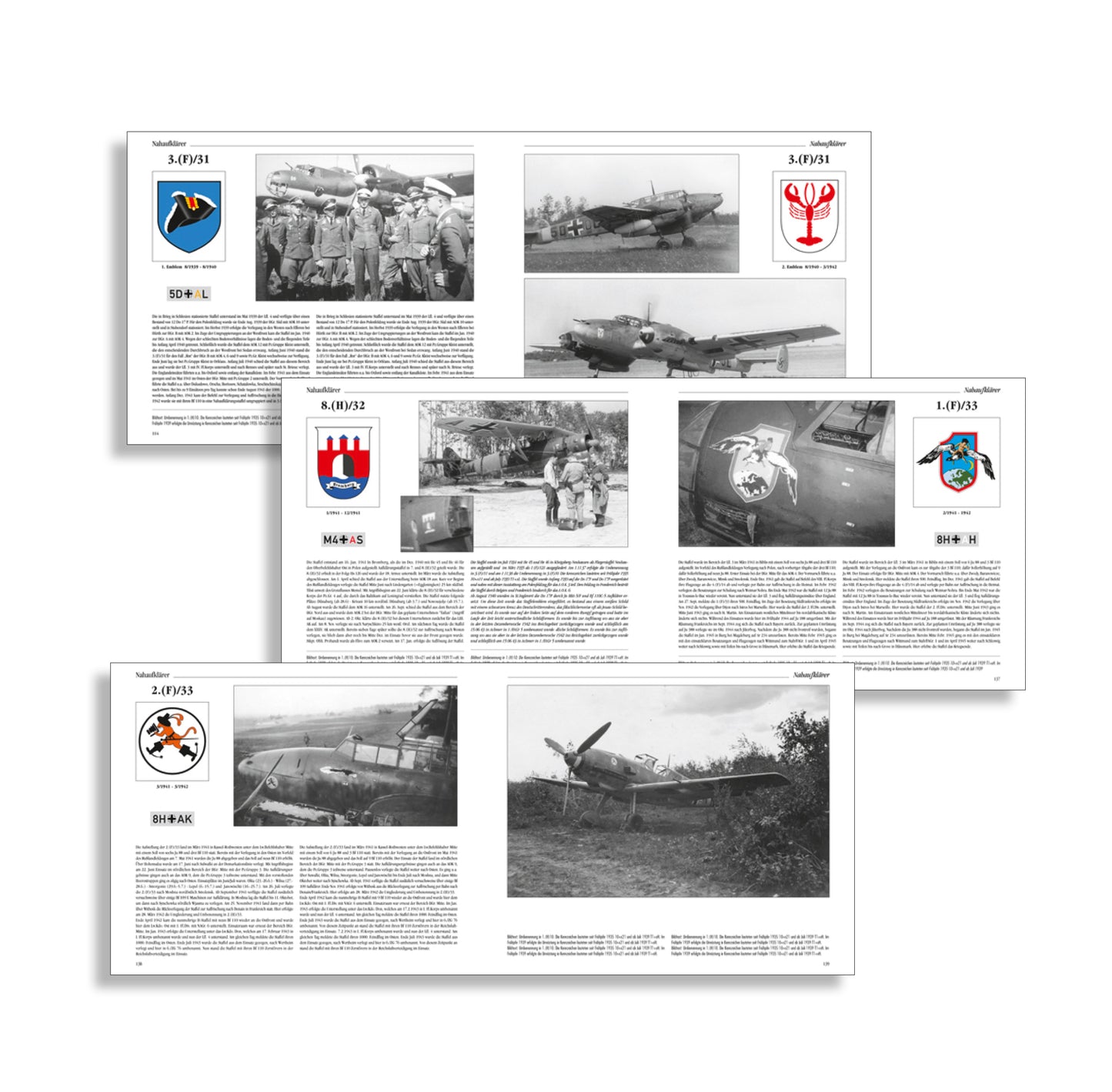 Emblems of the Luftwaffe Book - 320 Pages 400+ Photos
