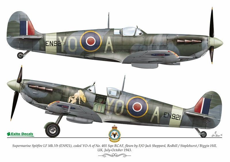 Exito Decals EXED32003 Sexy Spitfires Markings 1:32