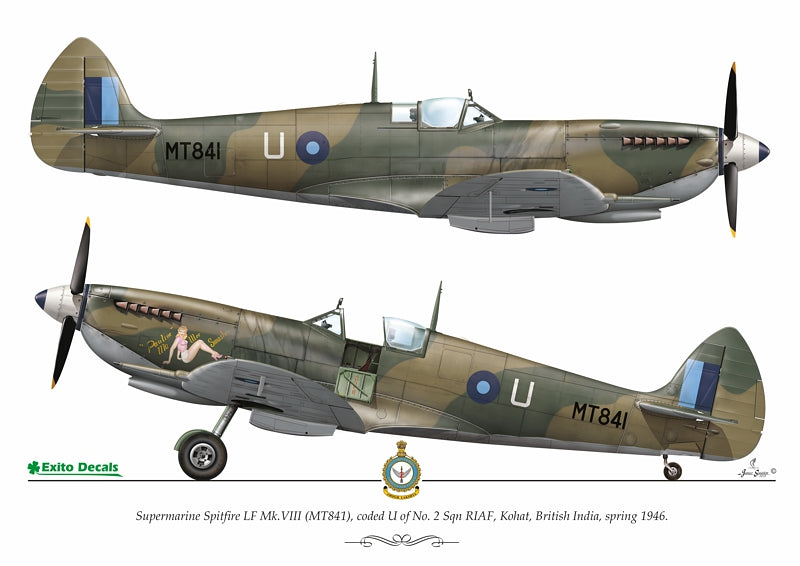 Exito Decals EXED32003 Sexy Spitfires Markings 1:32