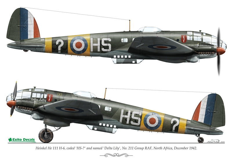 Exito Decals EXED48012 In Enemy Hands Captured Luftwaffe 1:48