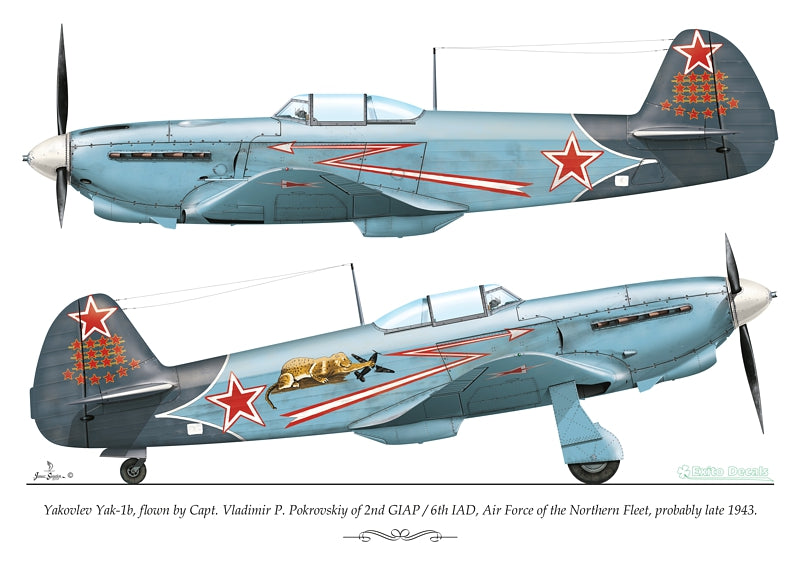 Exito Decals EXED72007 Yak Attack Yak-1b Markings 1:72