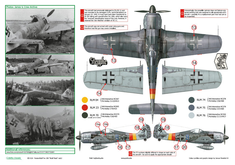 Exito Decals EXED72014 1:72 Wulf Pack vol.2
