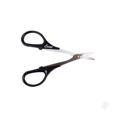 Excel 5.5in Lexan Stainless Steel Scissors, Curved (Carded) 55533