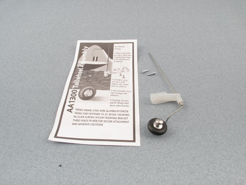 Radio Active Tailwheel Bracket Set 19mm/0.75" RAA1300/19
