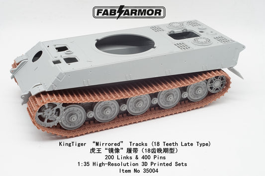 FabScale Studio FA35004 1:35 Pz.Kpfw.VI King Tiger "Mirrored" Tracks