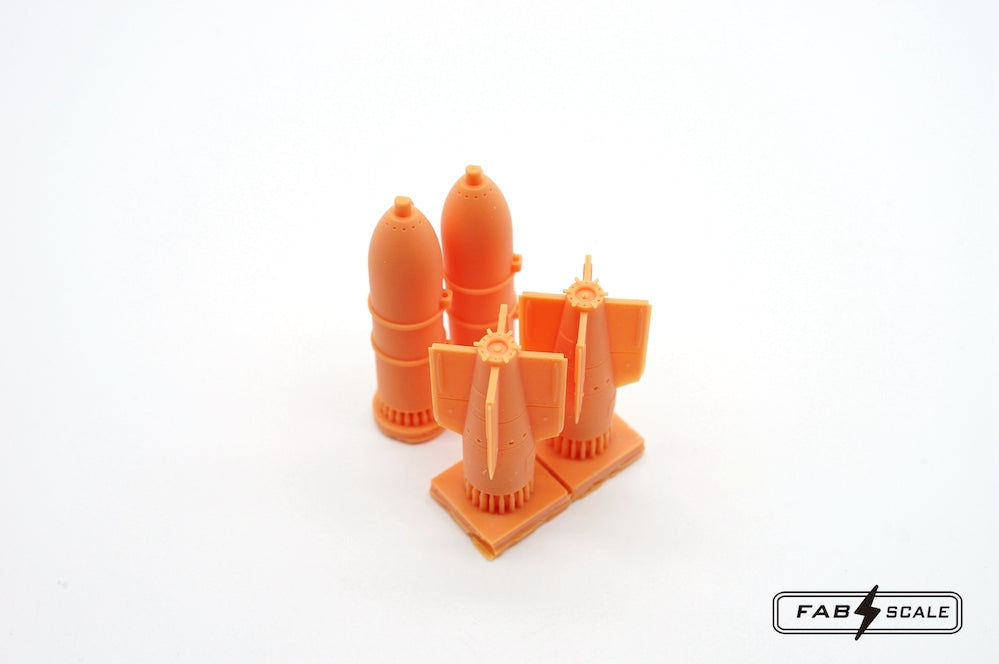 FabScale Studio FA48038 1:48 CPU-123 Laser GPS Dual Mode Guided Bomb 2 Pc