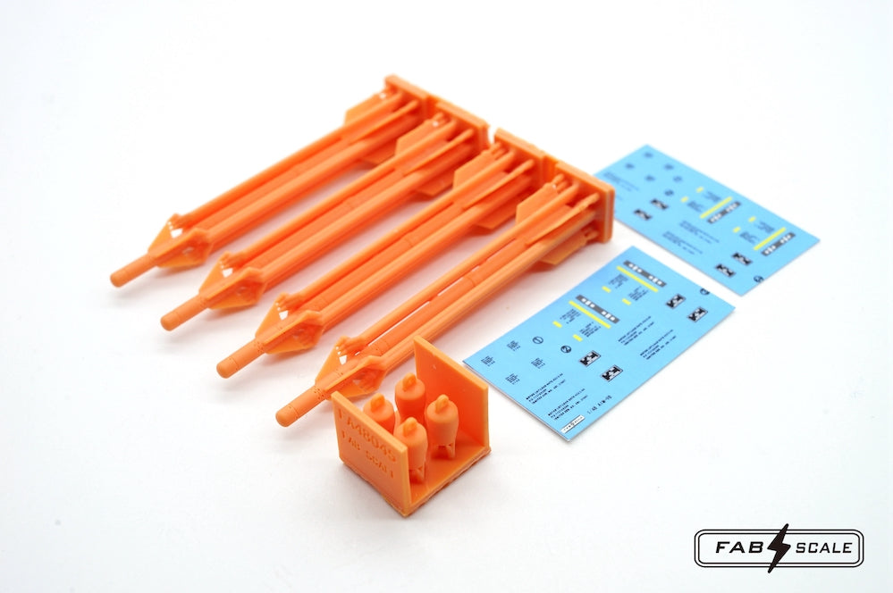 FabScale Studio FA48045 1:48 US AIM-9B Sidewinder 3D-printed